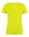 PR2264026 Ladies Run T Shirt Bright Yellow colour image